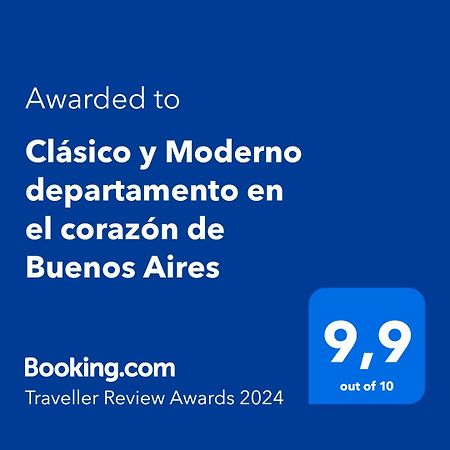 Appartamento Clasico Y Moderno Departamento En El Corazon De Buenos Aires Esterno foto